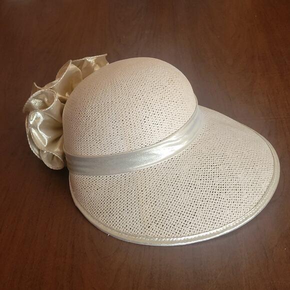 Vintage Rare San Francisco Sonni woven straw hat. Made in USA main image 9